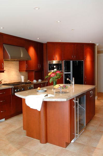 Cherry Cabinet Repair in Temple