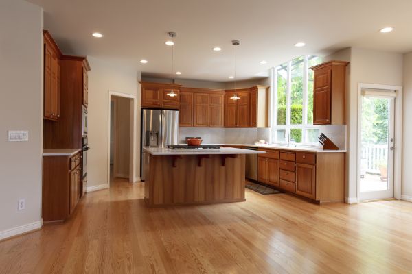 Oak Kitchen Cabinet Repair in Temple